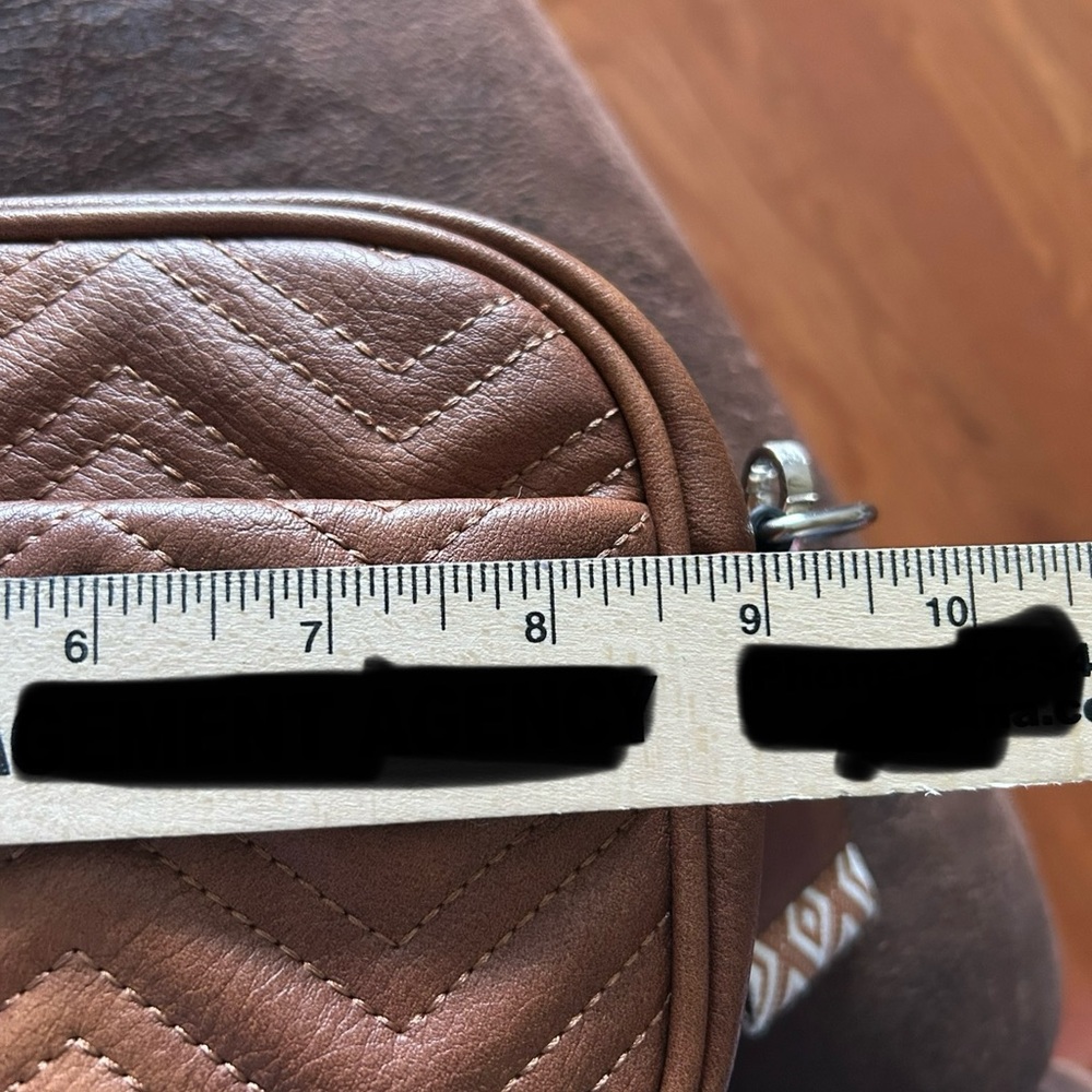 Guitar strap cross body purse, small - Picture 6 of 6
